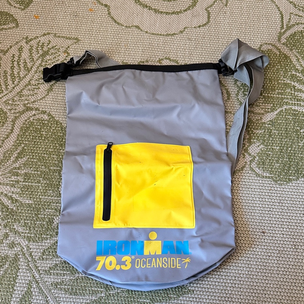Iron Man Gray Backpack with Yellow Pocket